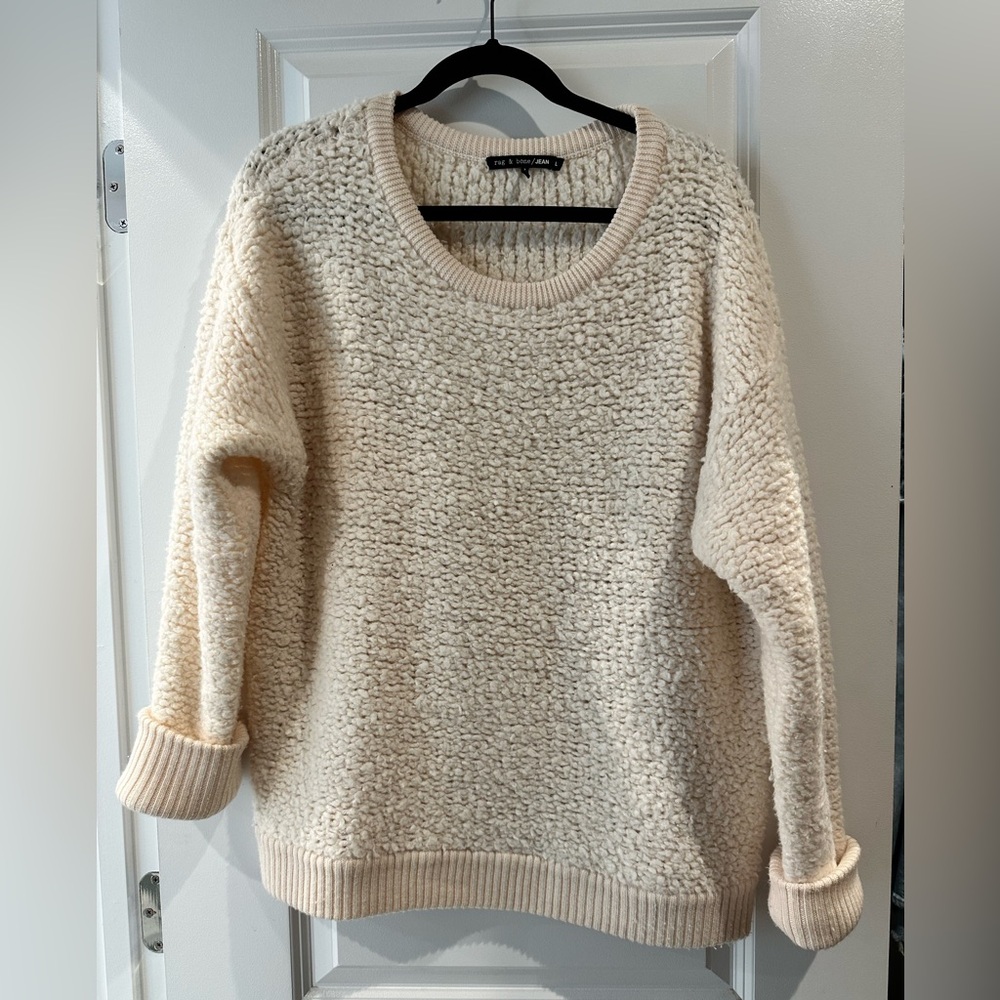 Rag & Bone cream sweater